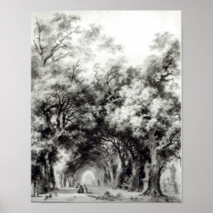 Pôster O beco obscuro, c.1773-74