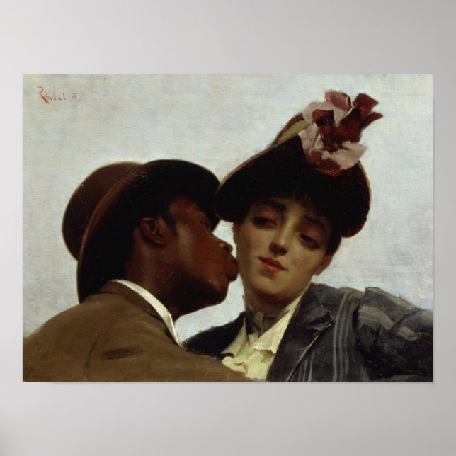 Poster O Beijo, 1887 (Frente)