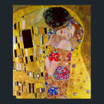 Poster O Beijo de Gustav Klimt<br><div class="desc">Esta pintura intitulada The Kiss é feita pelo famoso artista, Gustav Klimt. Sobre Gustav Klimt Gustav Klimt foi um pintor simbolista austríaco e um dos membros mais proeminentes do movimento Secessão de Viena. Tornou-se um dos membros fundadores e presidente da Sezessão Wiener em 1897 e do periódico do grupo Ver...</div>