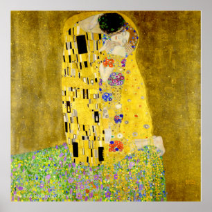 Poster O Beijo de Gustav Klimt