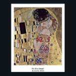Poster O Beijo (Detalhe) De Gustav Klimt<br><div class="desc">O Beijo (Detalhe) De Gustav Klimt. A Palavra-Mestre Beija (Detalhe) De Gustav Klimt. Gustav Klimt: Pintor Simbolista Austríaco E Um Dos Membros Mais Proeminentes Do Movimento Secessão De Viena. As Suas Grandes Obras Incluem Pinturas,  Murais,  Esboços,  E Outros Objetos De Arte.</div>