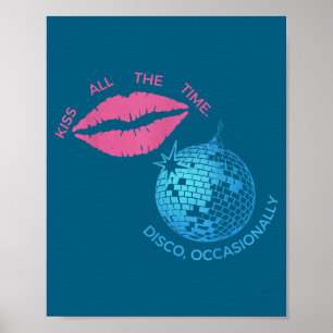 Poster O Beijo Disco de Todos os Tempos Ocasionalmente