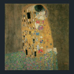 Pôster O Beijo, Gustav Klimt<br><div class="desc">O Beijo, 1907-08 Gustav Klimt</div>