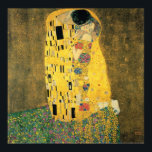 Poster O Beijo - Gustav Klimt<br><div class="desc">Esta é uma pintura antiga intitulada "The Kiss",  de Gustav Klimt.</div>