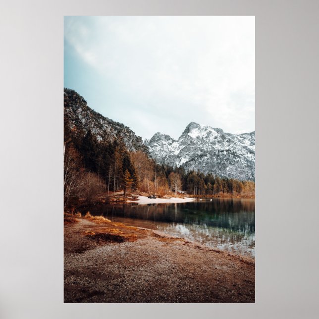 POSTER O BELO ALMSEE NA ÁUSTRIA SUPERIOR (Frente)