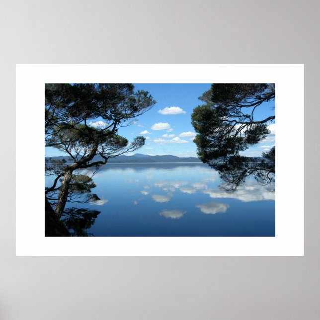 Pôster O belo céu azul (Frente)