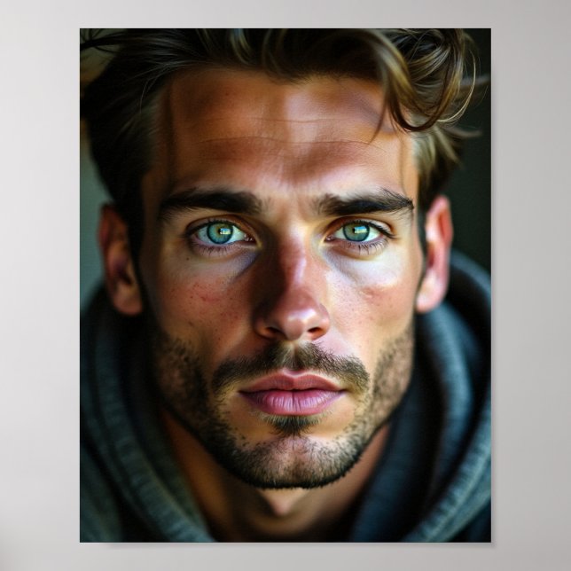 Poster O belo jovem americano (Frente)