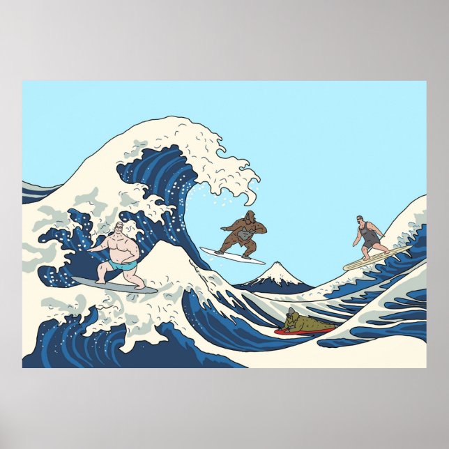 Poster O Big Lez Show Surge (Frente)