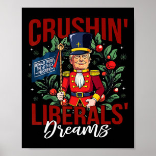 Poster O biscoito Donald Trump O 47º Presidente Engraçado