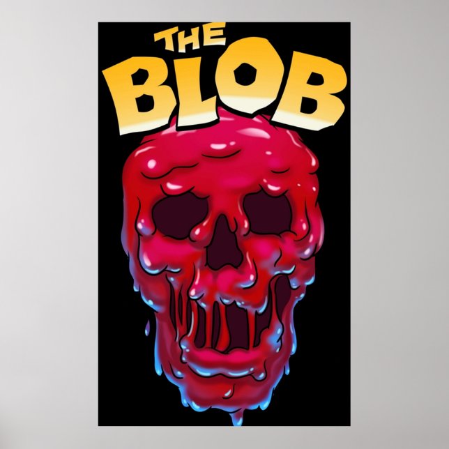 Poster O Blob 1988 (Frente)