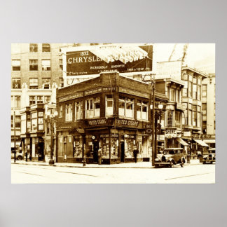 Pôster O bloco de triângulo