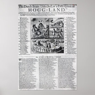 Pôster O Boare holandês dissecado