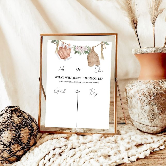 Poster O Boho Rouba-Lhe O Que O Bebê Vai Assinar. (Criador carregado)