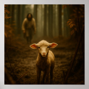 Poster O Bom Pastor e a Ovelha Perdida
