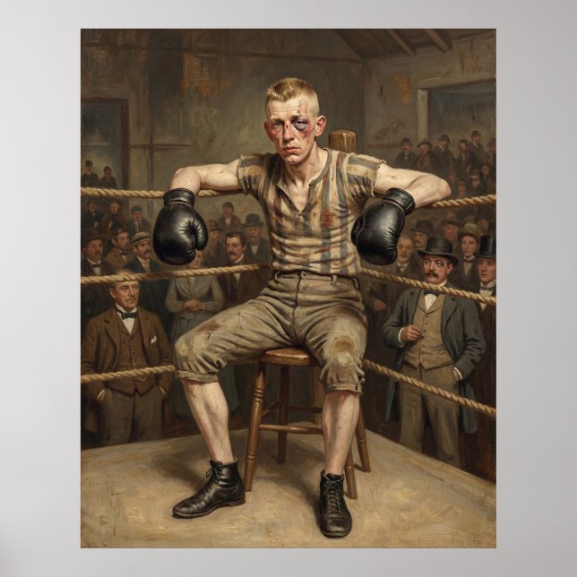 Poster O Boxeador (Frente)