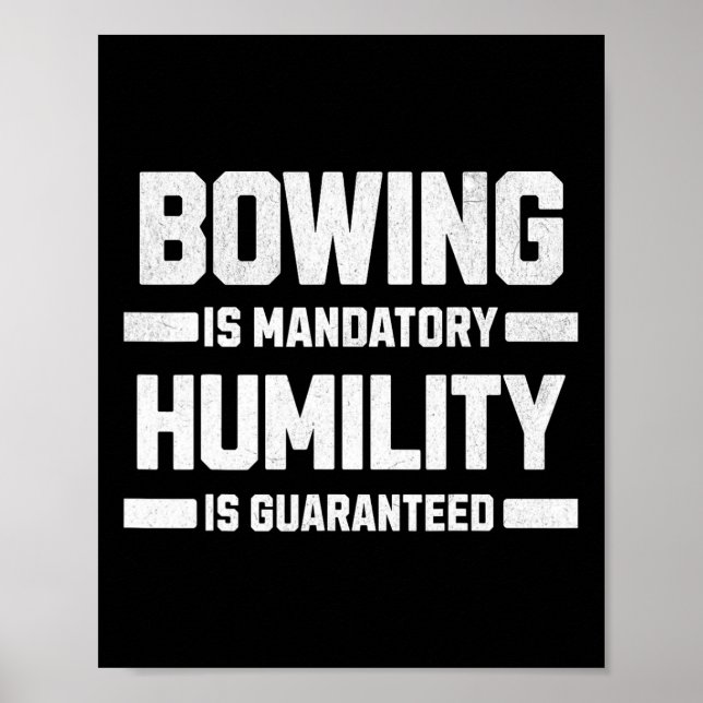 Poster O Branqueamento É Obrigatório E A Humildade É Gara (Frente)