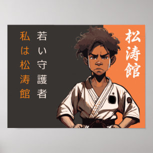 Poster O Broto Shotokan - O Desabrochar do Destino