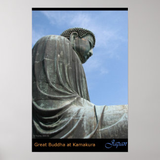 Poster O Buda Excelente em Kamakura