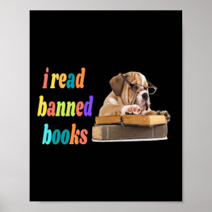 Poster O Buldogue I Lê Livros Banidos