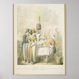 Pôster O bulevar du Templo, 'do quadro de