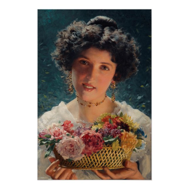 Pôster O buquê CC0579 de Władysław Czachórski aperfeiçoa (Frente)