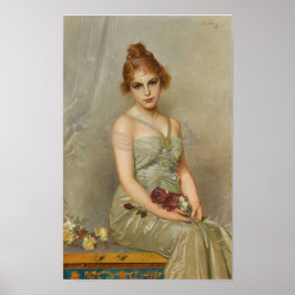 Poster O Buquê de Vittorio Matteo Corcos