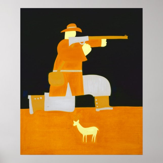 Pôster O Caçador 1998 (Frente)