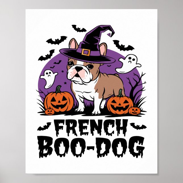 Poster O Cachorro Francês - O Pup Mais Spookiest (Frente)