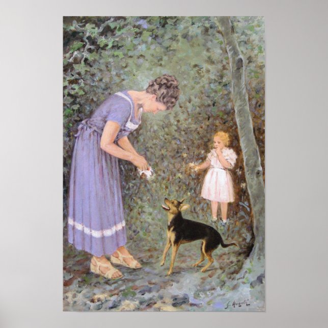 Pôster O Cachorro Ganancioso de Guido Marzulli, Realismo (Frente)