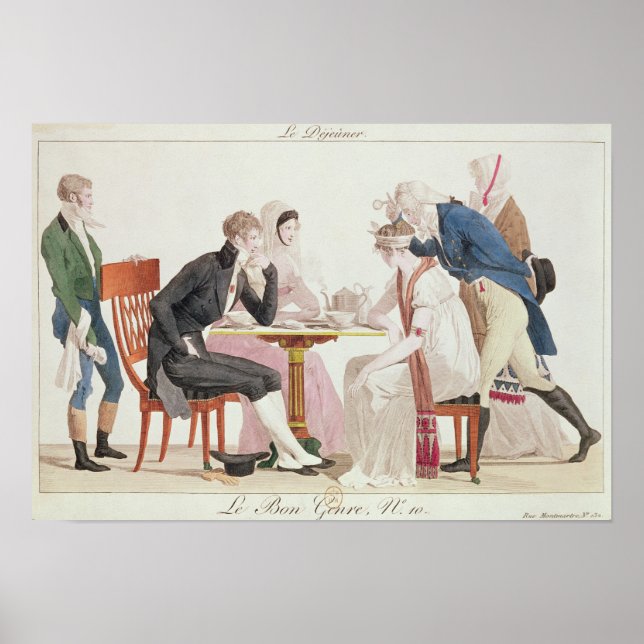 Poster O Café da Manhã, de 'Bon Genre' (Frente)