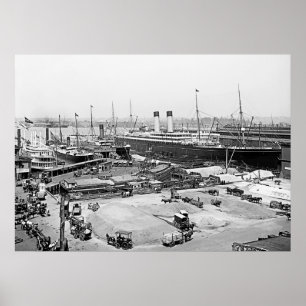 Pôster O cais da linha branca da estrela