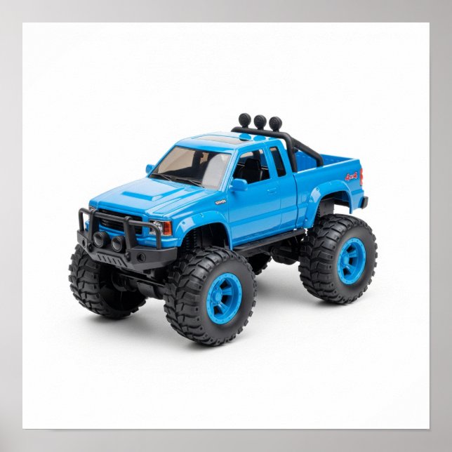 Poster O Caminhão Azul (Frente)