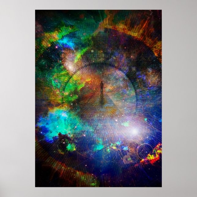 Poster O caminho para a eternidade. Composição espiritual (Frente)