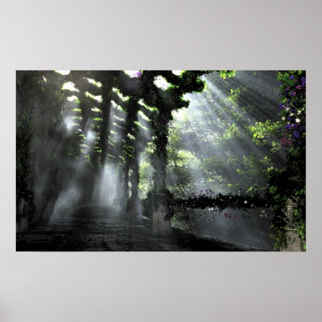 Pôster O Caminho Sombreado (Frente)