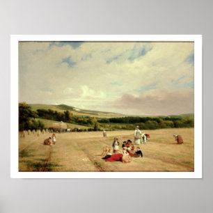 Poster O campo da colheita (óleo em canvas)