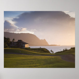 Poster O campo de golfe Makai em Princeville