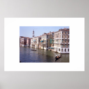 Pôster O canal grande - Veneza, Italia