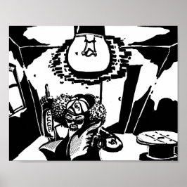 Poster O Canto Comunista Noir