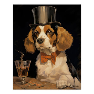 Pôster O Cão-Bola 003 - Odessa Leyendecker
