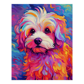 Pôster O Cão Maltês 001 - Zetton Ziana