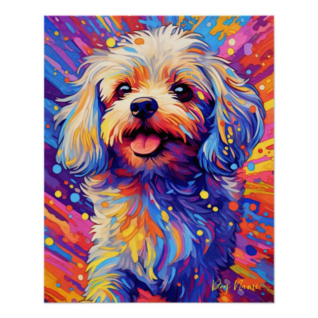 Pôster O Cão Maltês 003 - Zetton Ziana (Frente)