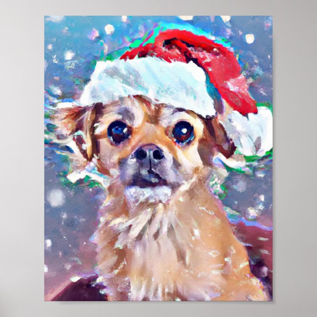 Poster O cãozinho de Natal mais fofo de todos os tempos! (Frente)