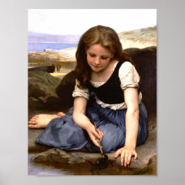 Poster O Caranguejo 1869 William Adolphe Bouguereau