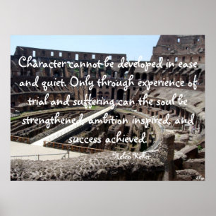 Pôster O caráter não pode ser desenvolvido…