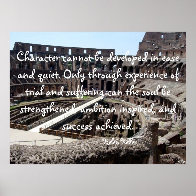 Pôster O caráter não pode ser desenvolvido.. (Frente)