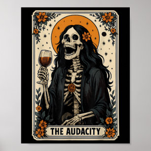 Poster O Cartão Tarot Audácia
