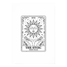 O Cartão Tarot Estóico: Paz Interior