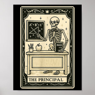 Poster O Cartão Tarot Principal - Halloween Soky Gothic S
