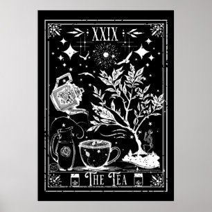 Poster O Cartão Tea Tarot
