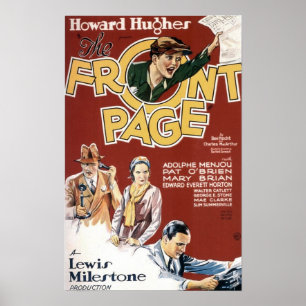 Pôster O cartaz cinematográfico 1931 do vintage de Front